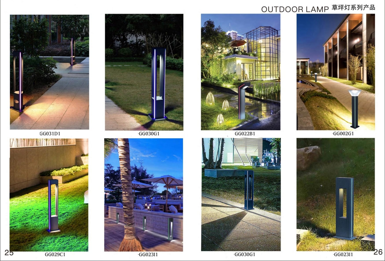 led lawn lamp