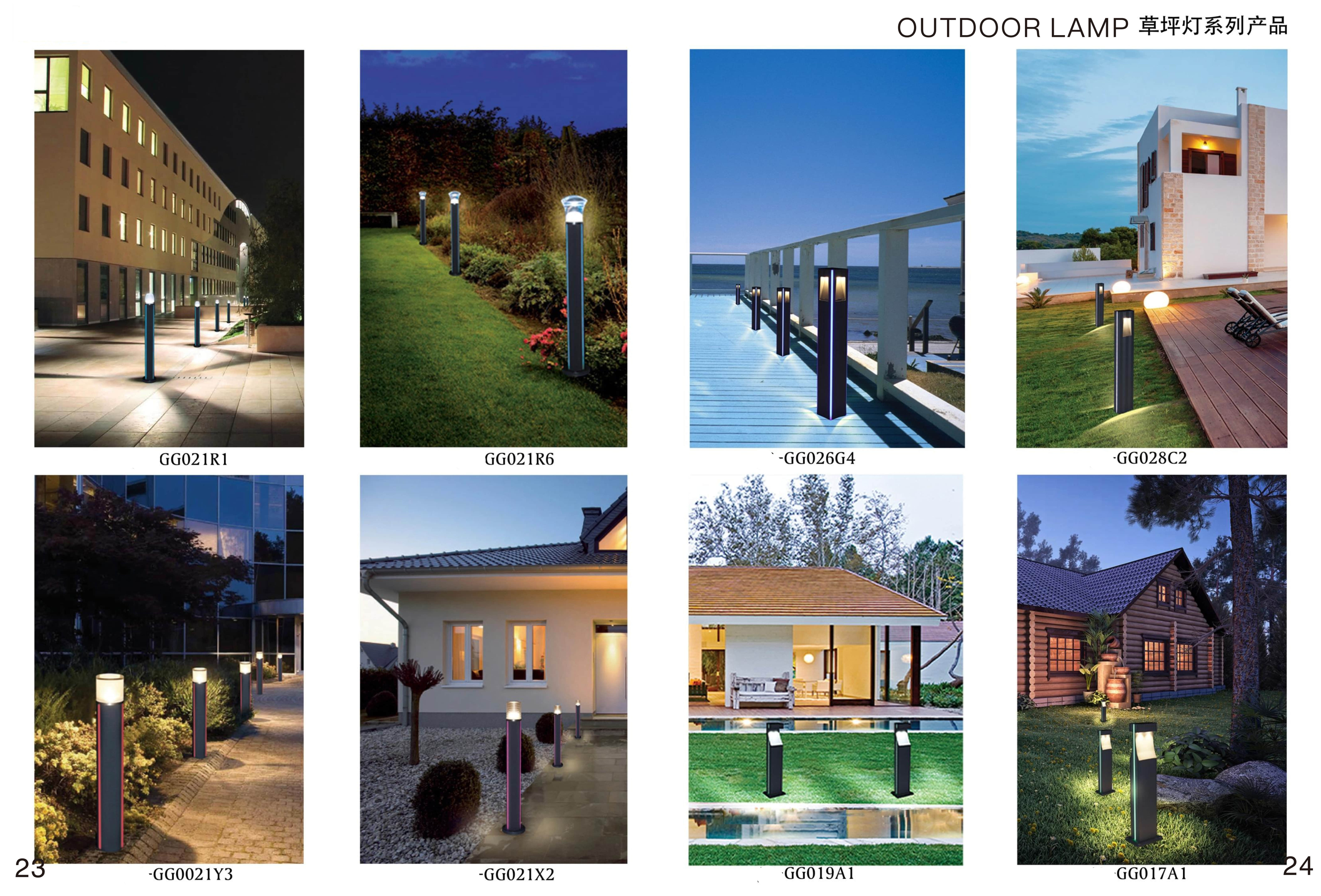 led lawn lamp